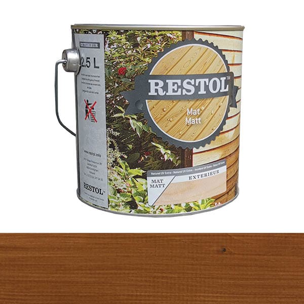 Restol Houtolie | bruin | mat | 2.5 L