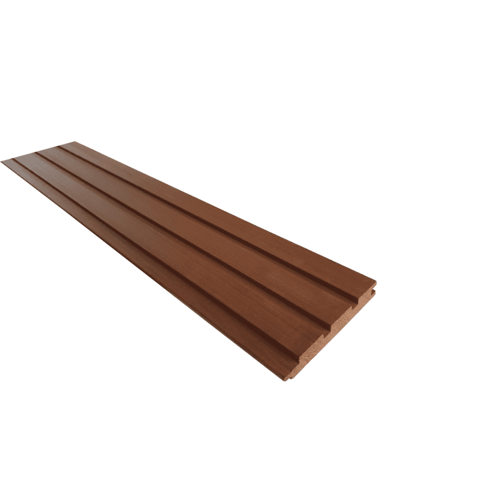 Thermisch Ayous | plank | triple blokprofiel | geschaafd | 20x140x2450mm | pak à 4 st.